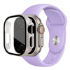 Harena Silicone Sport Bandje Met Glazen Case Voor Series Ultra