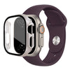 Harena Silicone Sport Bandje Met Glazen Case Voor Series Ultra
