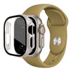 Harena Silicone Sport Bandje Met Glazen Case Voor Series Ultra