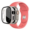 Harena Silicone Sport Bandje Met Glazen Case Voor Series Ultra