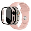 Harena Silicone Sport Bandje Met Glazen Case Voor Series Ultra