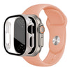 Harena Silicone Sport Bandje Met Glazen Case Voor Series Ultra