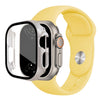 Harena Silicone Sport Bandje Met Glazen Case Voor Series Ultra