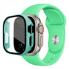 Harena Silicone Sport Bandje Met Glazen Case Voor Series Ultra