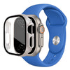 Harena Silicone Sport Bandje Met Glazen Case Voor Series Ultra