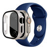 Harena Silicone Sport Bandje Met Glazen Case Voor Series Ultra