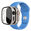 Harena Silicone Sport Bandje Met Glazen Case Voor Series Ultra