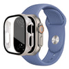 Harena Silicone Sport Bandje Met Glazen Case Voor Series Ultra