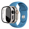 Harena Silicone Sport Bandje Met Glazen Case Voor Series Ultra