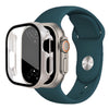 Harena Silicone Sport Bandje Met Glazen Case Voor Series Ultra