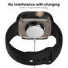 Harena Silicone Sport Bandje Met Glazen Case Voor Series Ultra