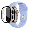 Harena Silicone Sport Bandje Met Glazen Case Voor Series Ultra