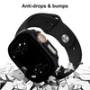 Harena Silicone Sport Bandje Met Glazen Case Voor Series Ultra