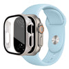 Harena Silicone Sport Bandje Met Glazen Case Voor Series Ultra