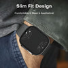 Harena Silicone Sport Bandje Met Glazen Case Voor Series Ultra