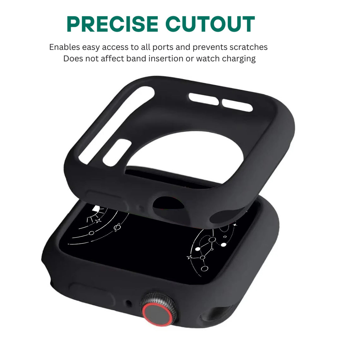 Genus Bumper Soft Silicone Apple Watch Case - Astra Strap