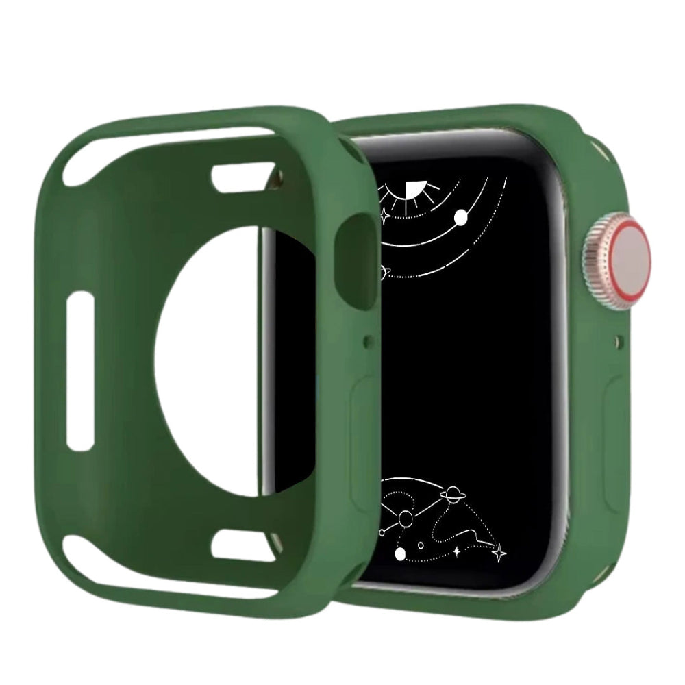 Genus Bumper Soft Silicone Apple Watch Case - Astra Strap