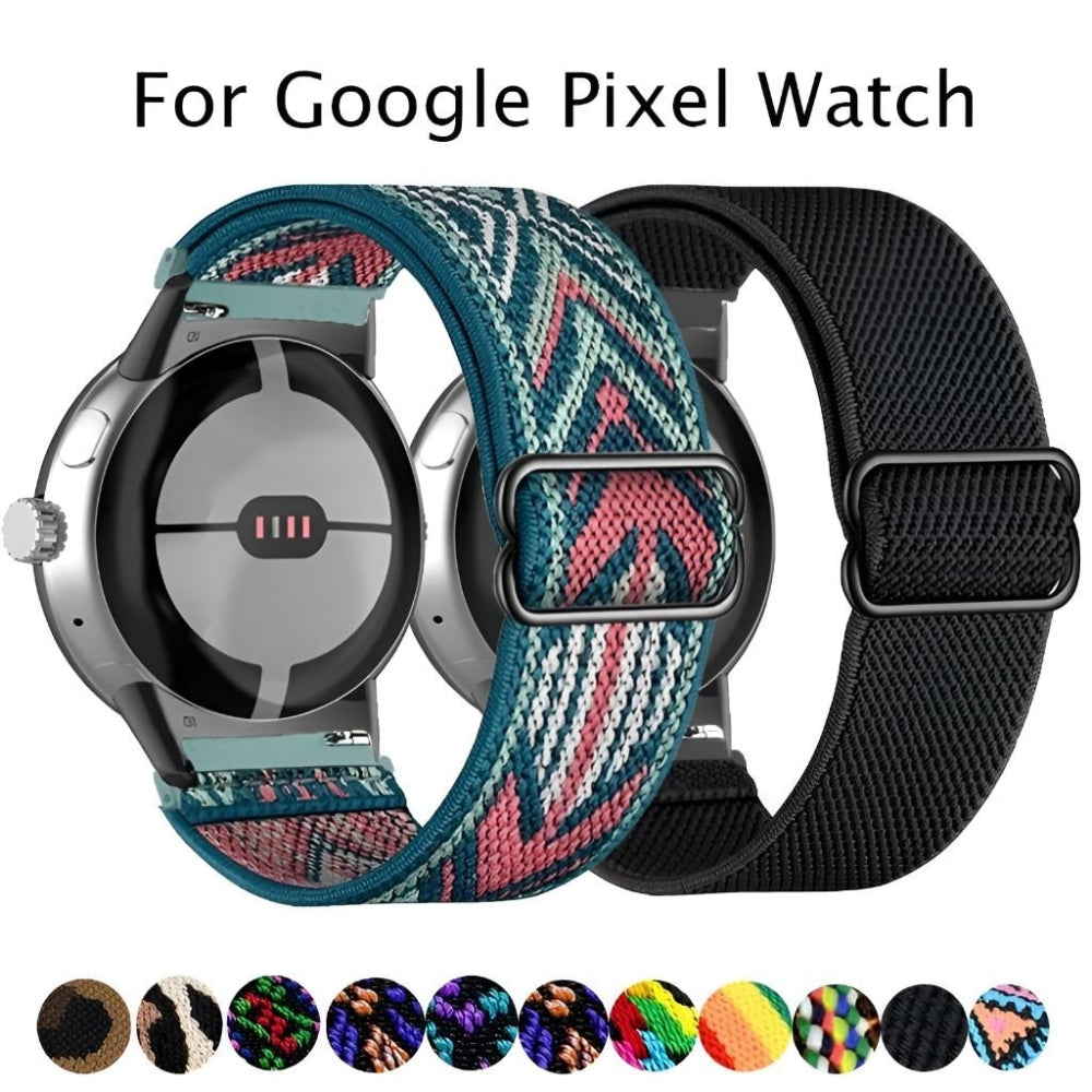 Tango Elastic Nylon Strap For Google Pixel Watch - Astra Straps