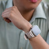 Venio Silicone Robuust Metalen Bandje