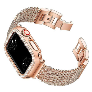 Aliqui Designer Roestvrijstalen Bandje + Case