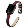 Aurum Slim Echt Leren Bandje
