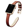 Aurum Slim Echt Leren Bandje
