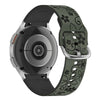 Bene Gegraveerd Bloemen Silicone Galaxy Bandje