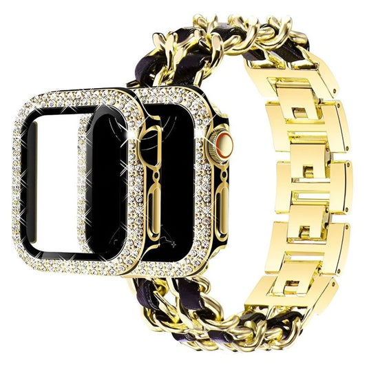 Carpe Luxe Stalen Leren Bandje + Case