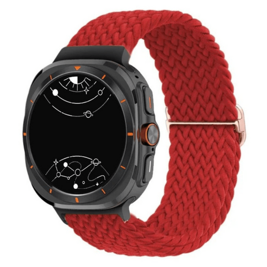 Certo Gevlochten Nylon Solo Loop Bandje Voor Galaxy Watch Ultra