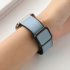 Confero Echt Leren Bandje Met Silicone Magnetische Gesp