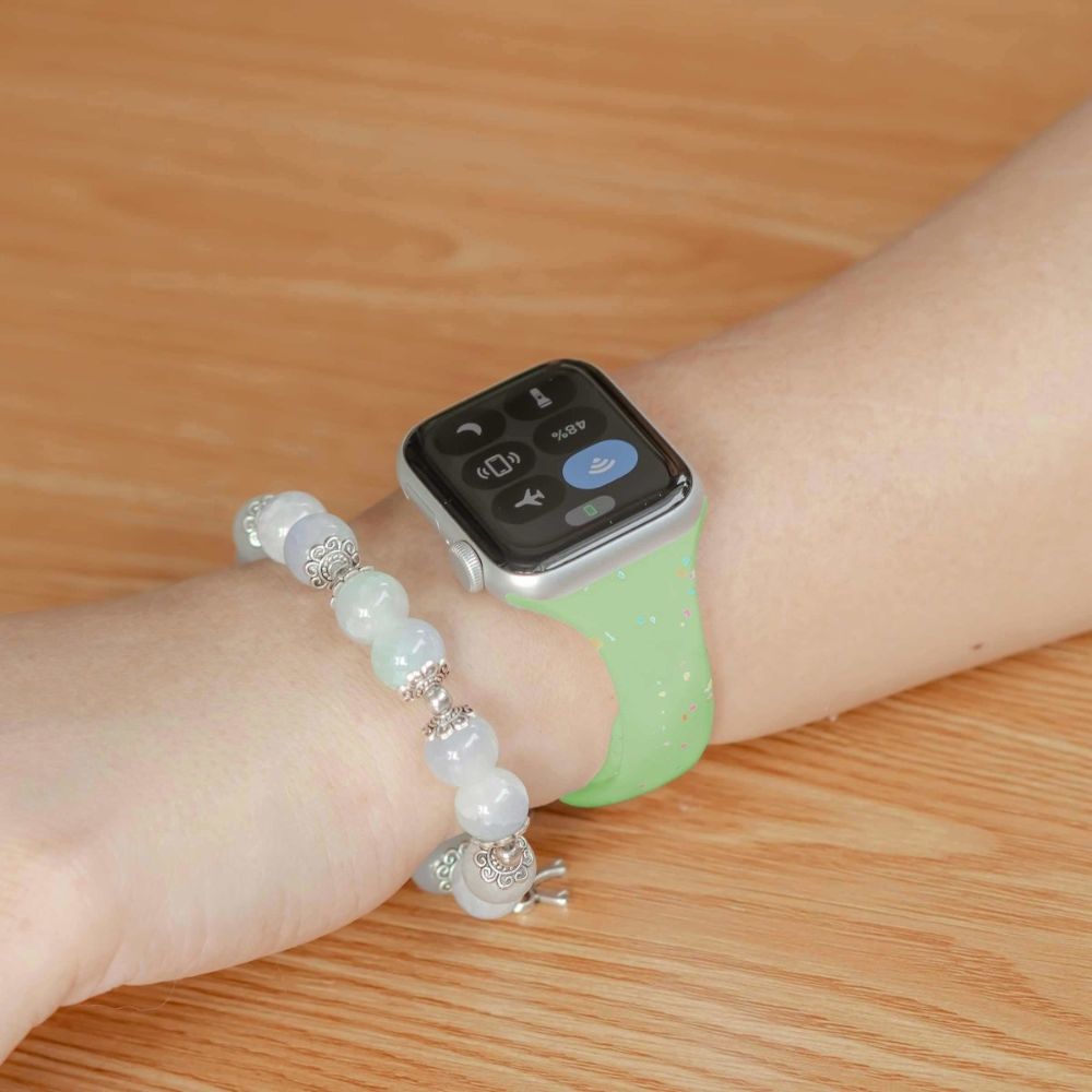 Demitto Slim Bedrukt Silicone Bandje - Astra Straps