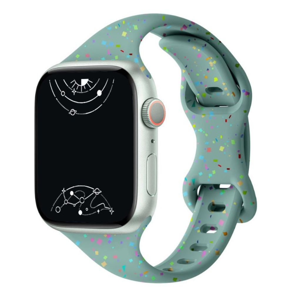 Demitto Slim Bedrukt Silicone Bandje - Astra Straps