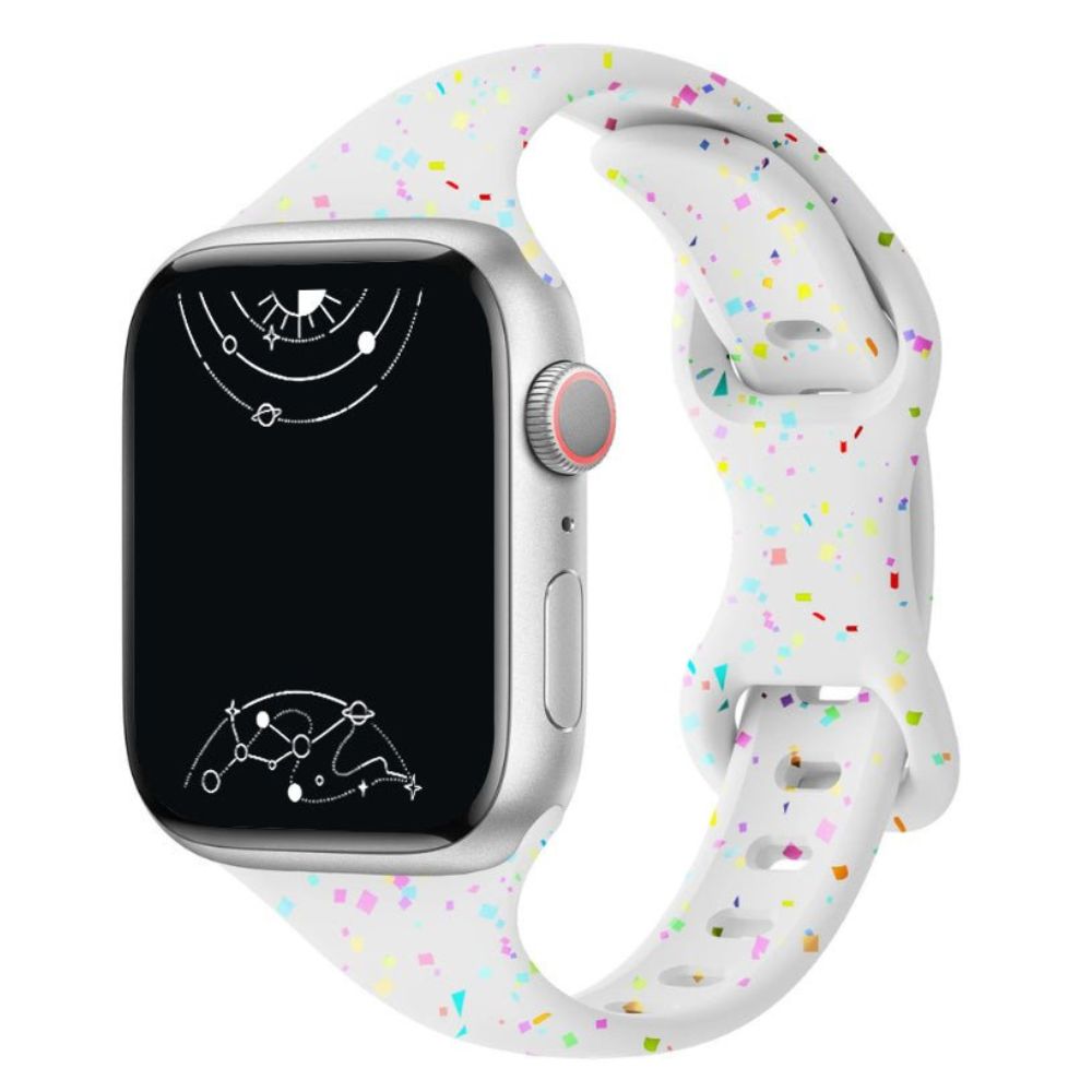 Demitto Slim Bedrukt Silicone Bandje - Astra Straps