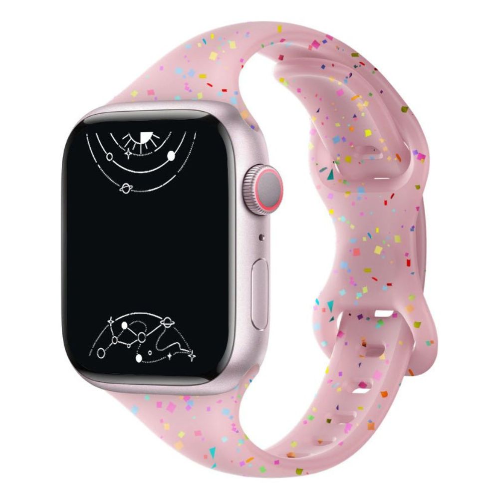 Demitto Slim Bedrukt Silicone Bandje - Astra Straps