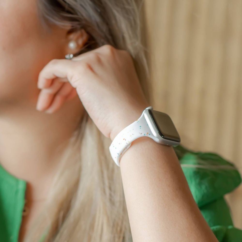 Demitto Slim Bedrukt Silicone Bandje - Astra Straps