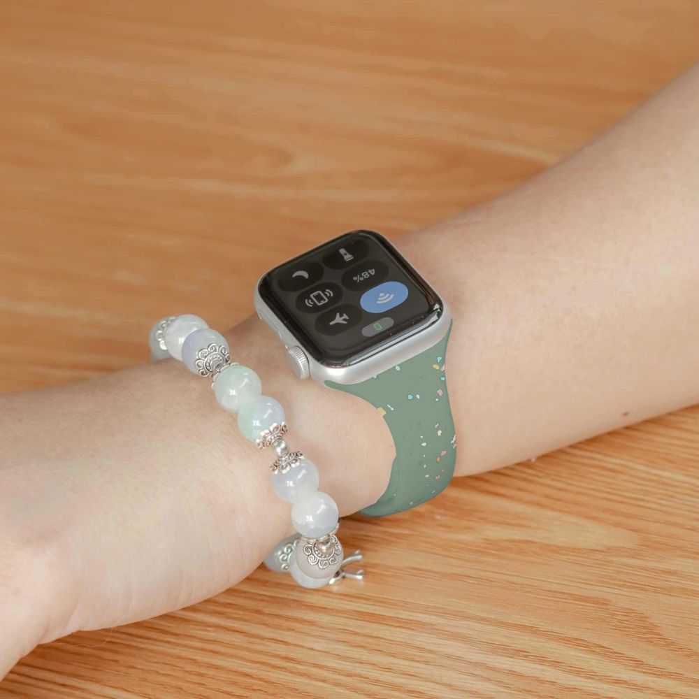 Demitto Slim Bedrukt Silicone Bandje - Astra Straps