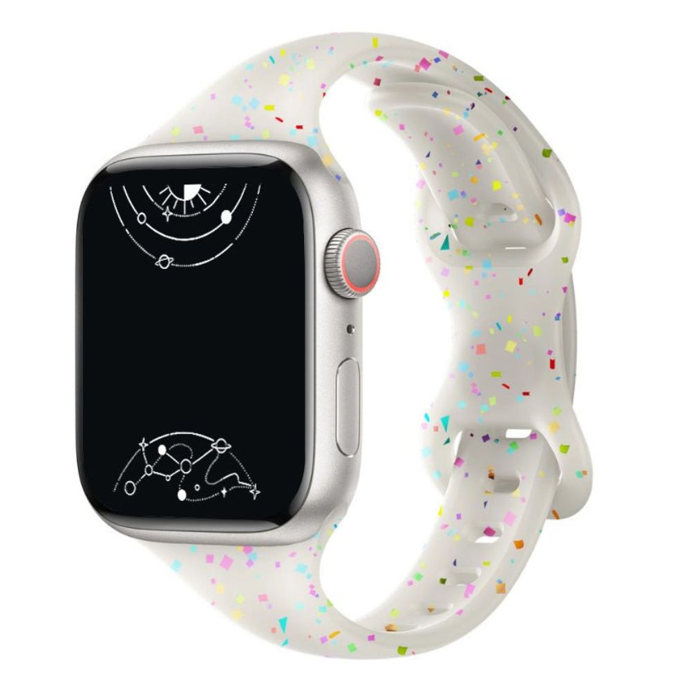 Demitto Slim Bedrukt Silicone Bandje - Astra Straps