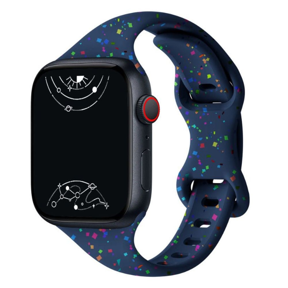 Demitto Slim Bedrukt Silicone Bandje - Astra Straps