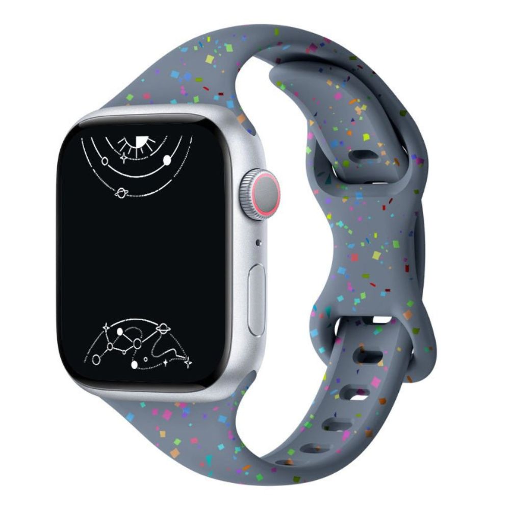 Demitto Slim Bedrukt Silicone Bandje - Astra Straps