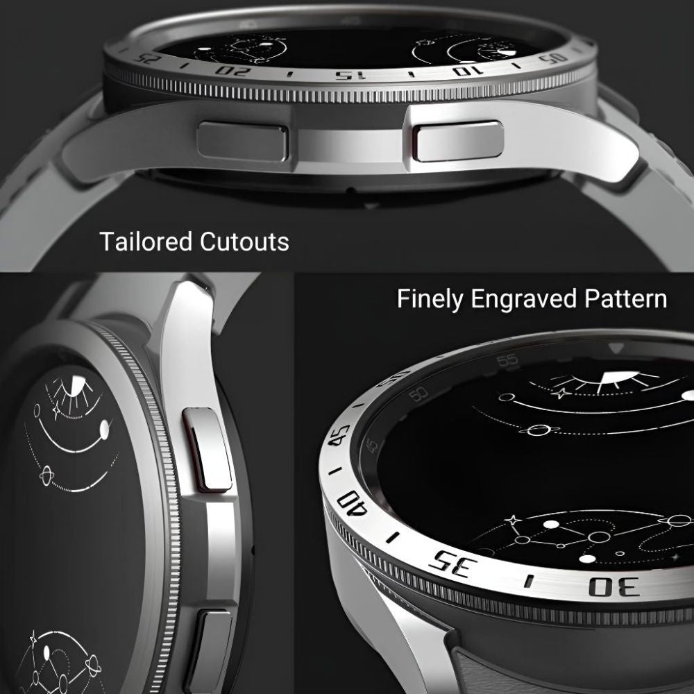 Deus 3-in-1 Bumper Bescherming Voor Samsung Galaxy Watch - Astra Straps