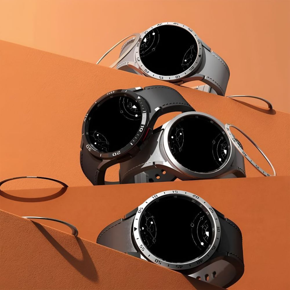 Deus 3-in-1 Bumper Bescherming Voor Samsung Galaxy Watch - Astra Straps
