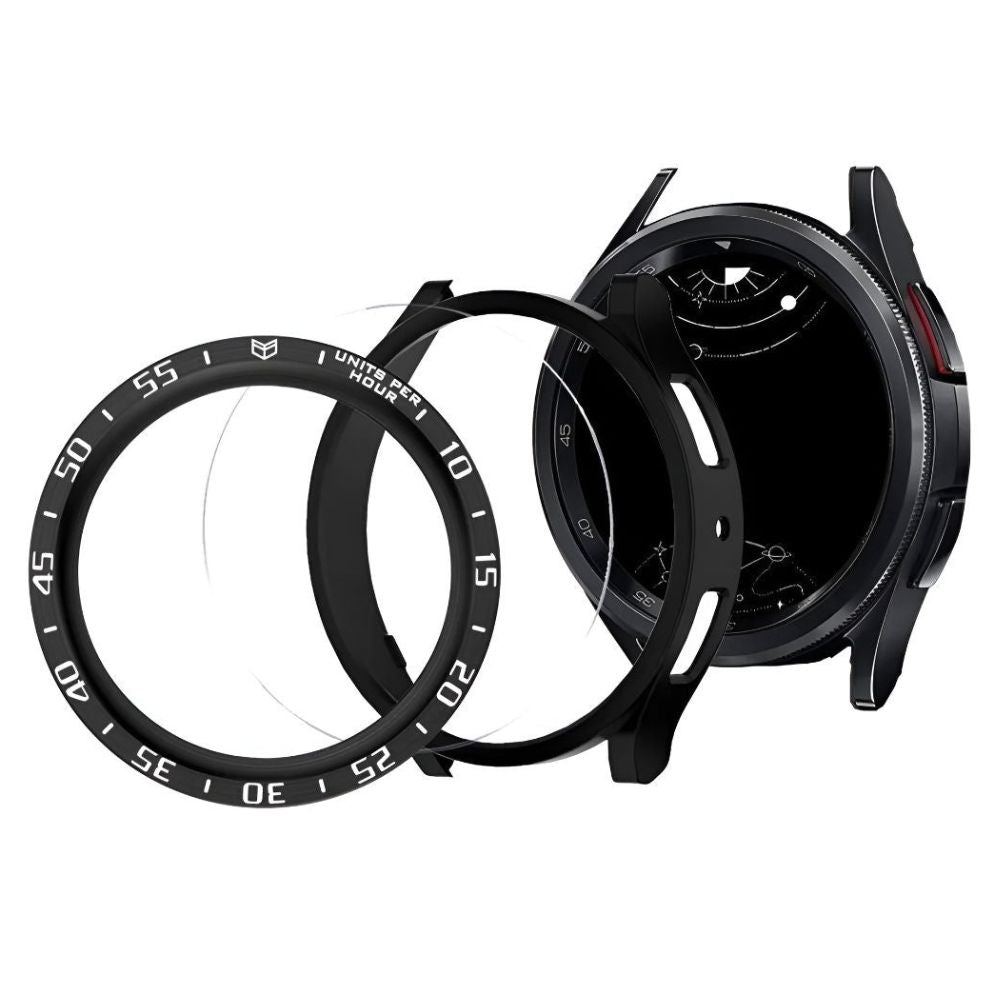 Deus 3-in-1 Bumper Bescherming Voor Samsung Galaxy Watch - Astra Straps