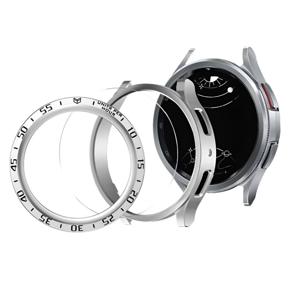 Deus 3-in-1 Bumper Bescherming Voor Samsung Galaxy Watch - Astra Straps