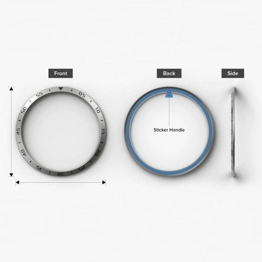Deus 3-in-1 Bumper Bescherming Voor Samsung Galaxy Watch - Astra Straps