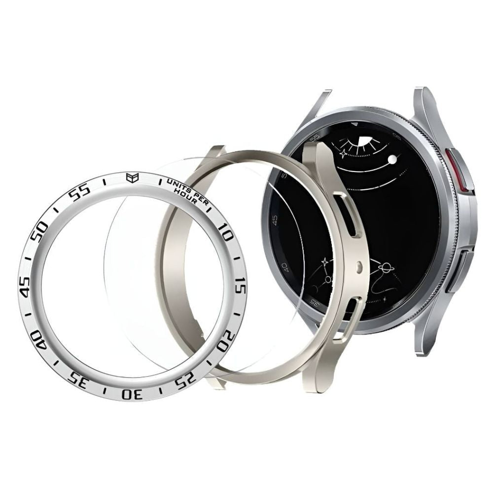 Deus 3-in-1 Bumper Bescherming Voor Samsung Galaxy Watch - Astra Straps