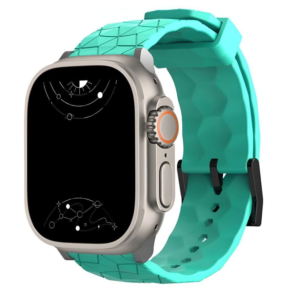 Devenio Voetbalpatroon Silicone Sport Bandje - Astra Straps