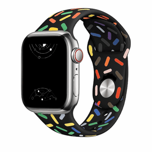 Fluere Candy Sprinkle Silicone Sports Band - Astra Straps