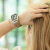 Fumi Genuine Leather Band With Metal Case - Astra Straps