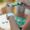 Instar Voetbalpatroon Silicone Galaxy Bandje
