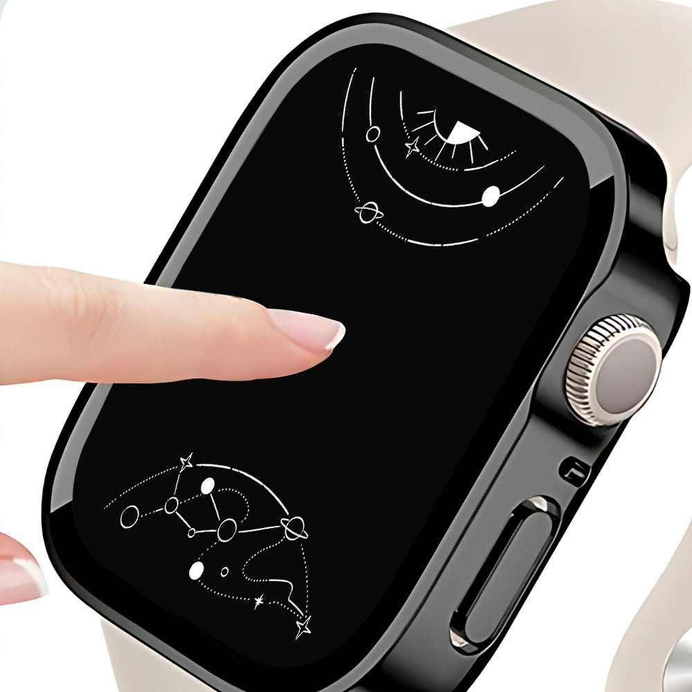 Lacerta Waterproof Glass Case For Apple Watch Series 10 - Astra Straps